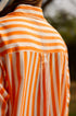 Tangerine Stripe Shirt