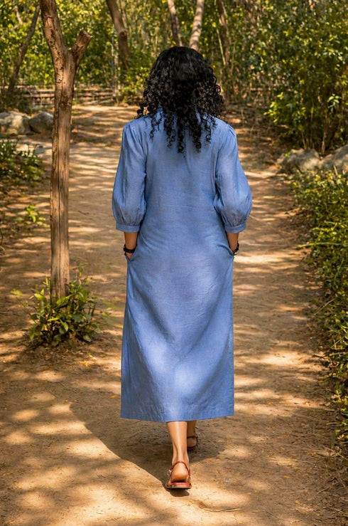 The Poppy Field Shirt Dress