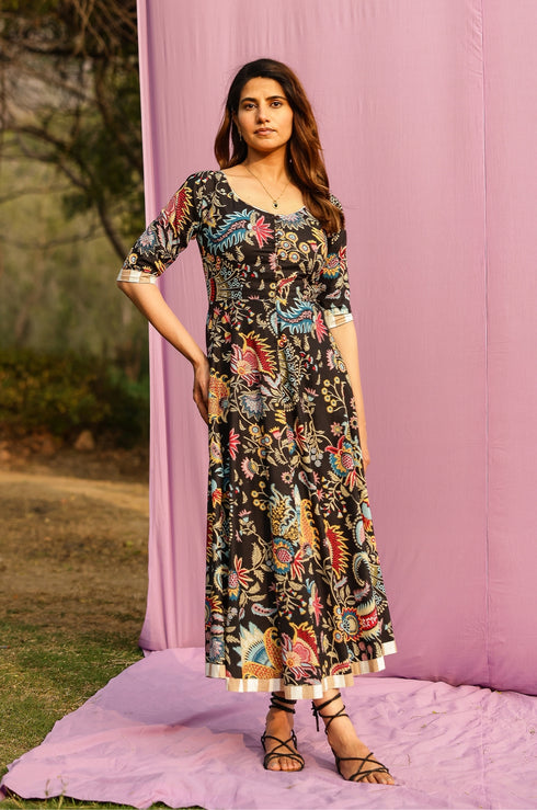 Barkha Fit & Flare Dress