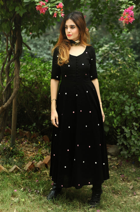 Hameer Fit and Flare Dress