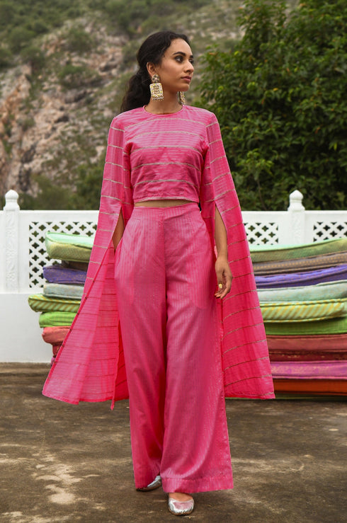 Kaarik Pink Co-ord Set