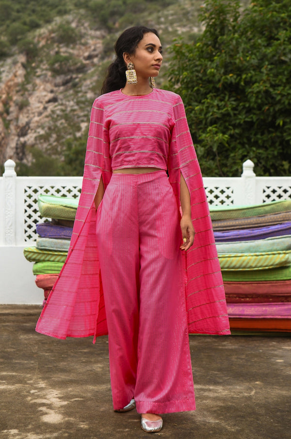 Kaarik Pink Co-ord Set