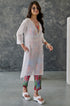 Blissful White Cotton Kurta