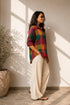 Mosaic Check Full Sleeve Loose Fit Shirt