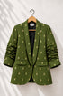 Noor Brocade Boyfriend Blazer