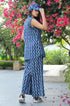 Indigo Chevron Dabu Print Co-Ord Set