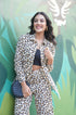 Leopard Brown Cotton Co-Ord Set