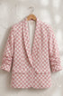 Cola Chess Boyfriend Blazer
