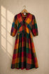 The Mosaic Check Dress