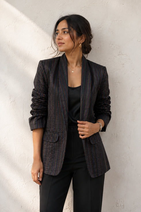 Classic Black Boyfriend Blazer
