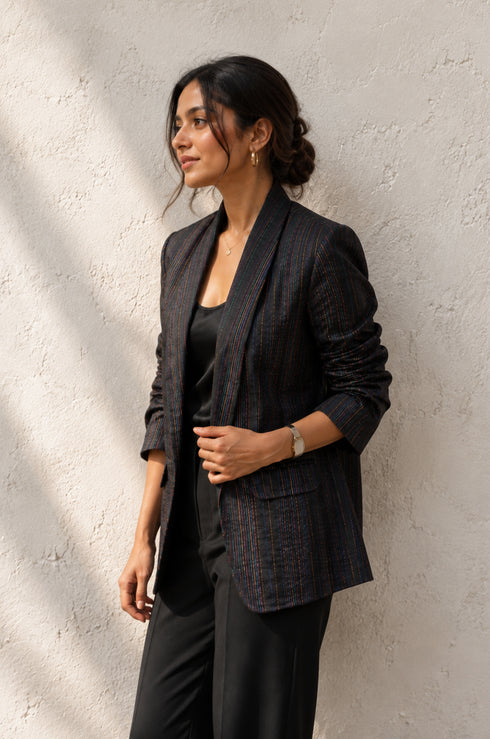 Classic Black Boyfriend Blazer
