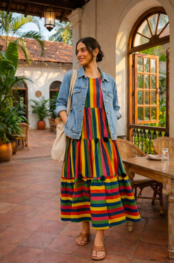 Happy Hues Maxi Dress