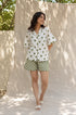 Mint Polka Night Suit