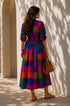 The Mosaic Check Dress
