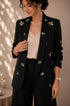 Bug Embroidered Boyfriend Blazer