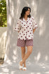 Mint Polka Night Suit