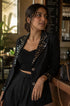 Black Mirror Embroidered Blazer