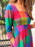 Nayeli Check Dress
