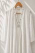 Luna Chanderi Embroidered White Maxi Dress