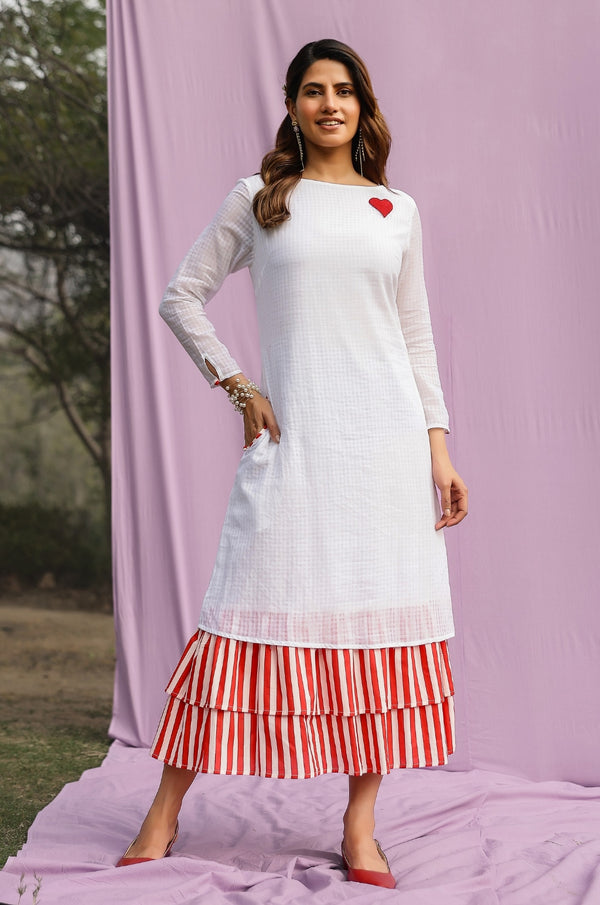 Scarlet Heart Cotton Dress