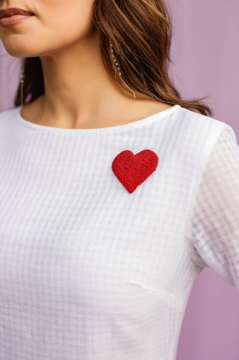 Scarlet Heart Cotton Dress