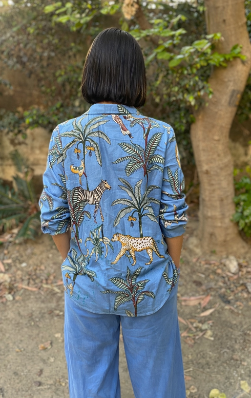 Tropical Jungle Printed Shirt