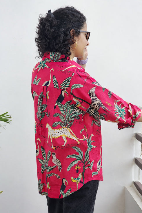 Tropical Jungle Printed Shirt