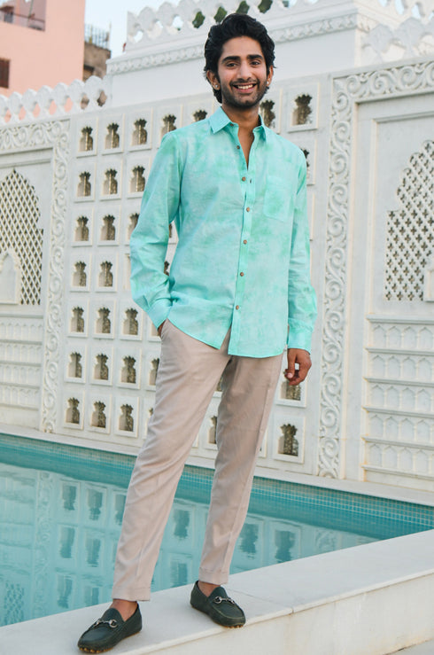 Indigo Tie Dye Shirt