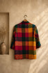 Madras Checks Mirror Embroidered Boyfriend Blazer