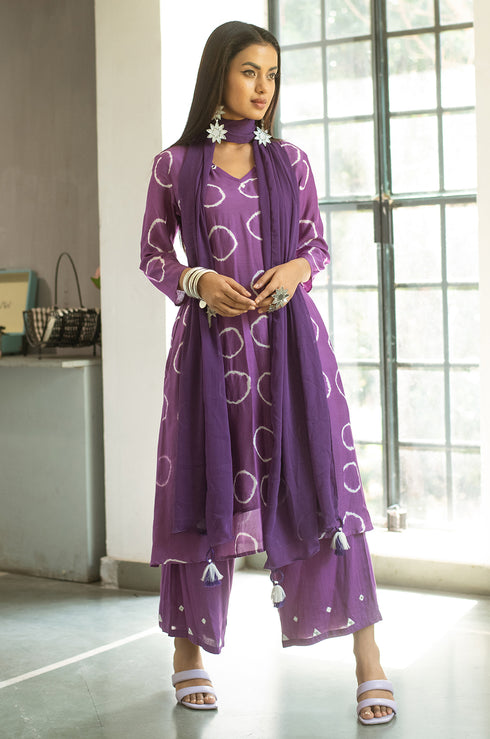 Model from Gulaal Creation wearing a festive Kurta for women.