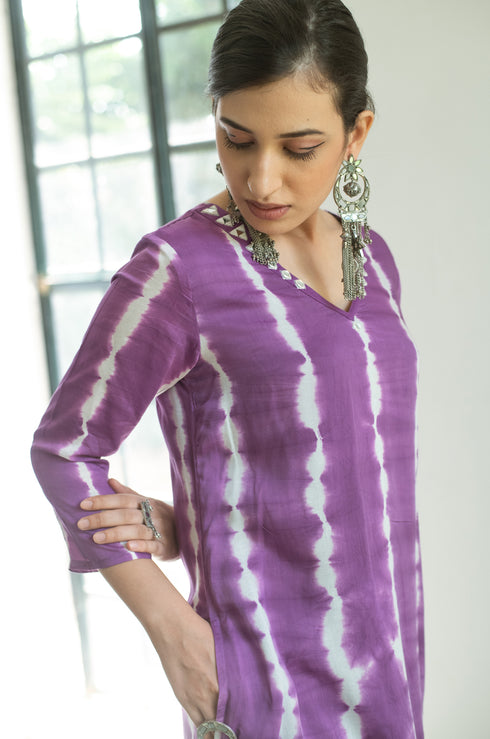 Aarna Mirror Work Kurta