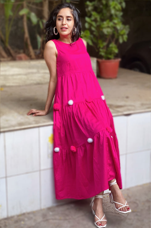 Mina Tier Maxi Dress