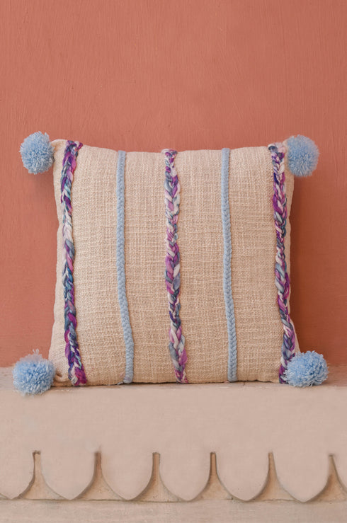 Aliz Pom-Pom Cushion Cover
