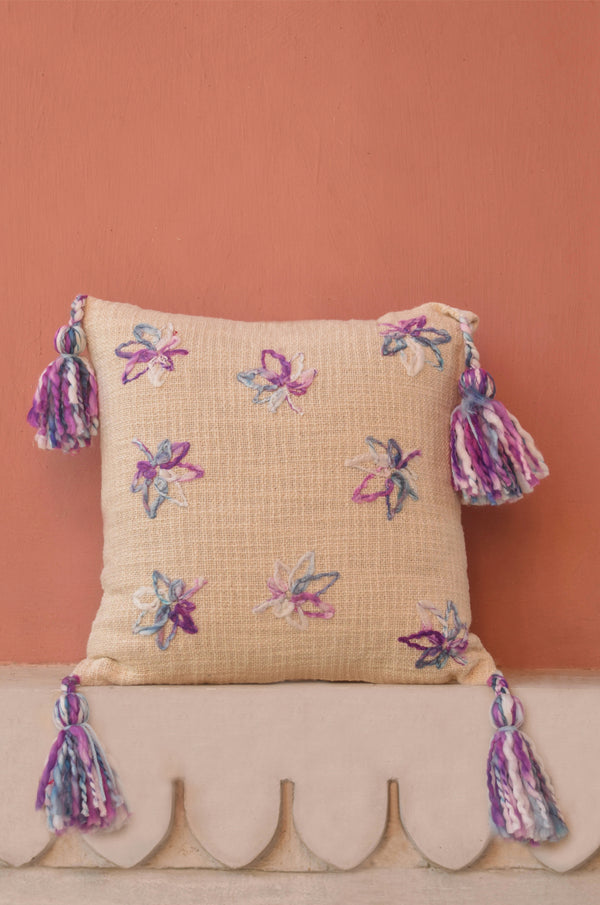 Astra Tassel Cushion Cover