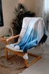 Blue Ombre Throw