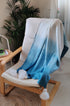 Blue Ombre Throw