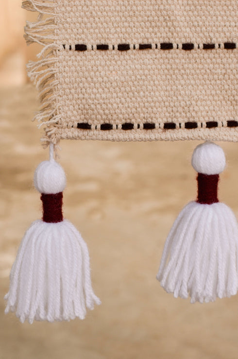 Bruna Embroidered Table Runner