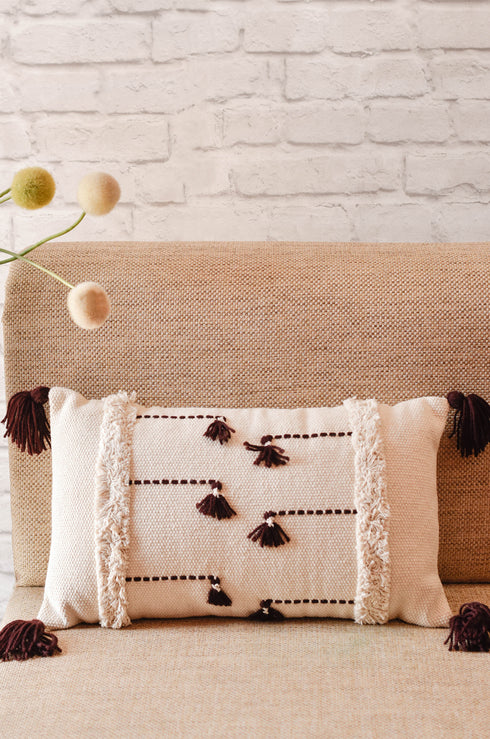 Coco Fringes Cushion Cover