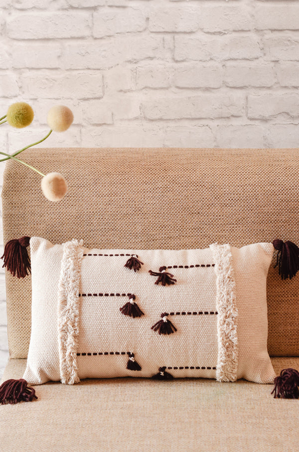 Coco Fringes Cushion Cover