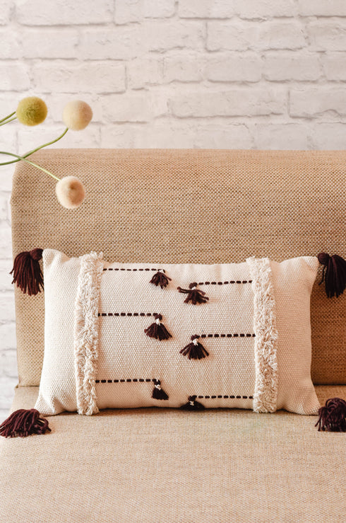 Coco Fringes Cushion Cover