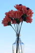 Dahlia Peach Handmade Flowers - Bunch of 10