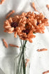 Dahlia Peach Handmade Flowers - Bunch of 10
