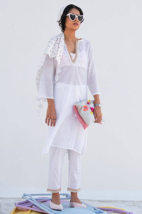 Peonia Kurta-Pant Set