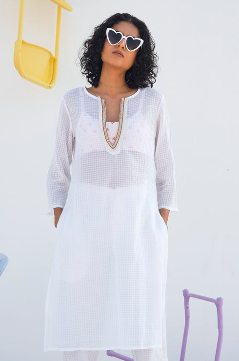 Peonia Kurta-Pant Set