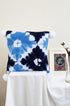 Indigo Bandhani Cushion Cover