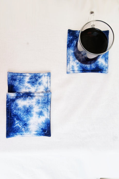 Indigo Coaster : Set Of 2