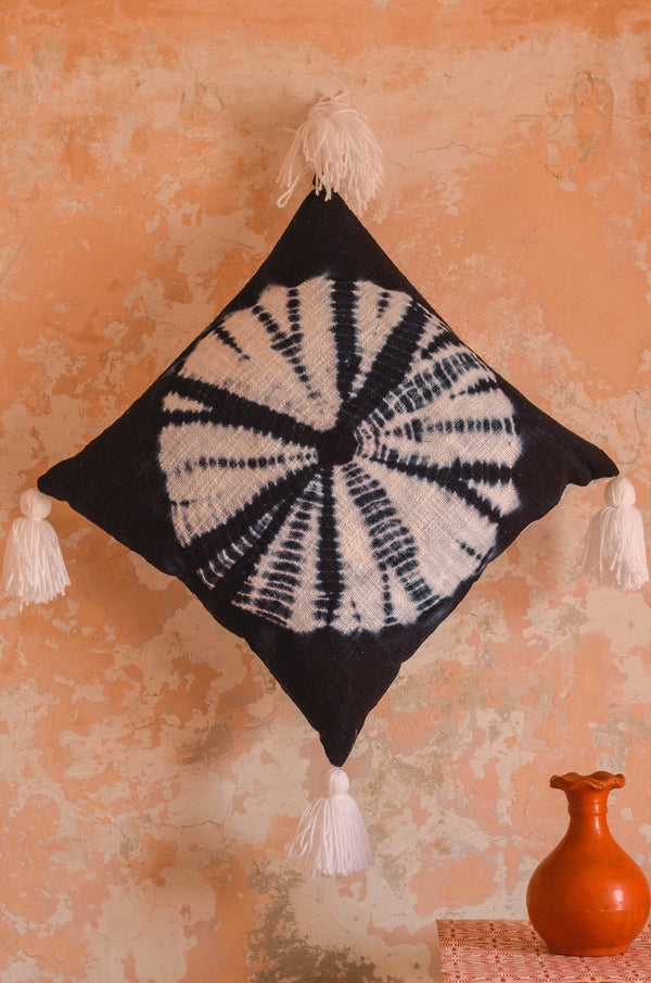 Indigo Shibori Cushion Cover