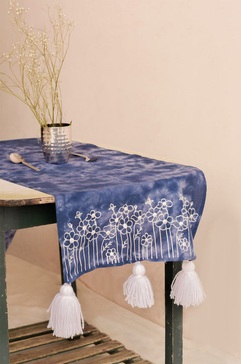 Indigo Table Runner