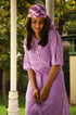 Lilac Embroidered Kurta