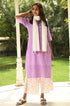 Lilac Embroidered Kurta